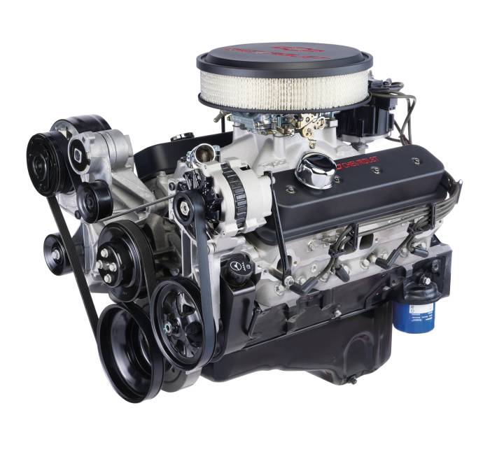 Chevrolet Performance Parts - Chevrolet Performance Turn-Key Crate Engine Package with AC Serpentine Package SP383 435hp 19435452
