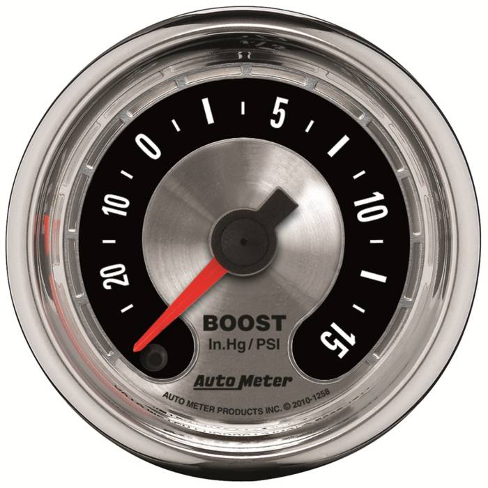 AutoMeter - AutoMeter American Muscle Boost/Vacuum Gauge 1258