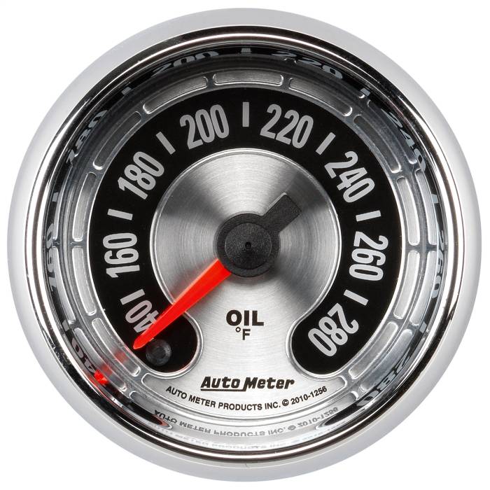 AutoMeter - AutoMeter American Muscle Engine Oil Temperature Gauge 1256