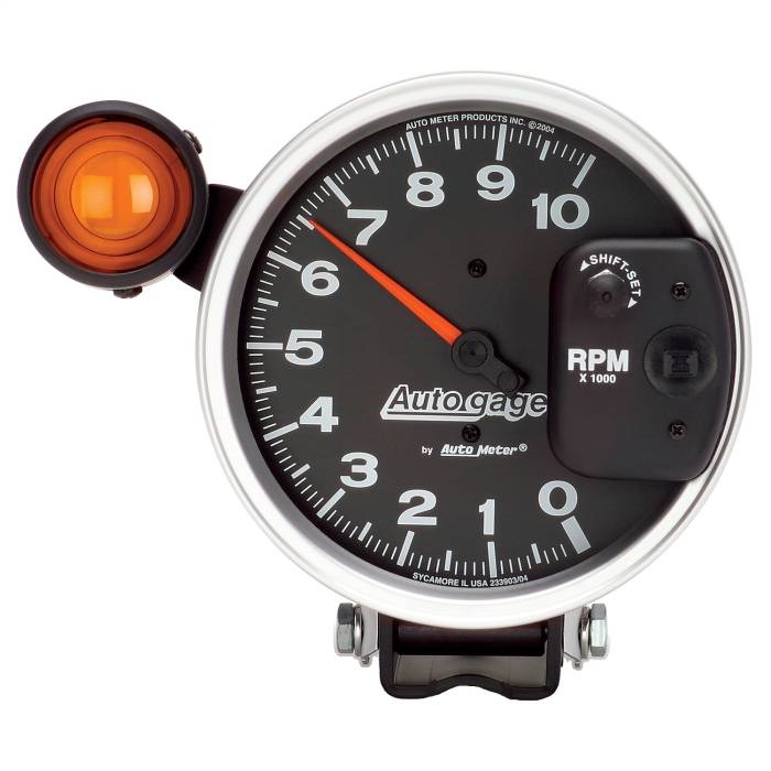 AutoMeter - AutoMeter Autogage Monster Shift-Lite Tachometer 233904