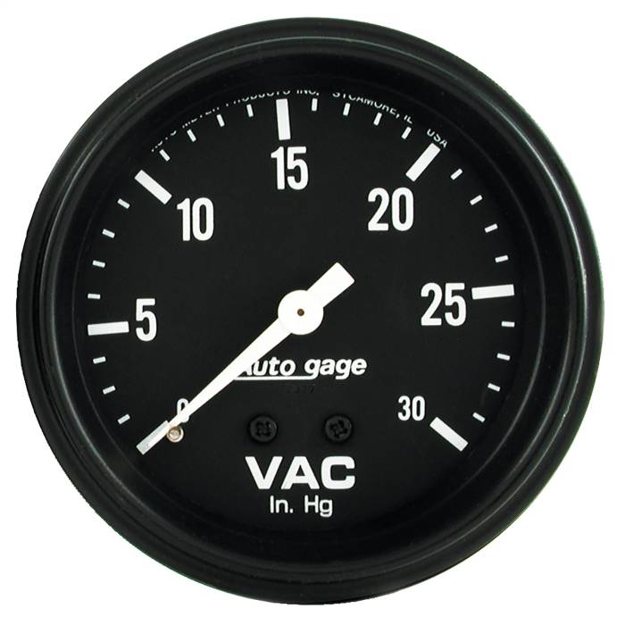 AutoMeter - AutoMeter Autogage Vacuum Gauge 2317
