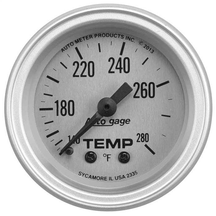 AutoMeter - AutoMeter Autogage Water Temperature Gauge 2335