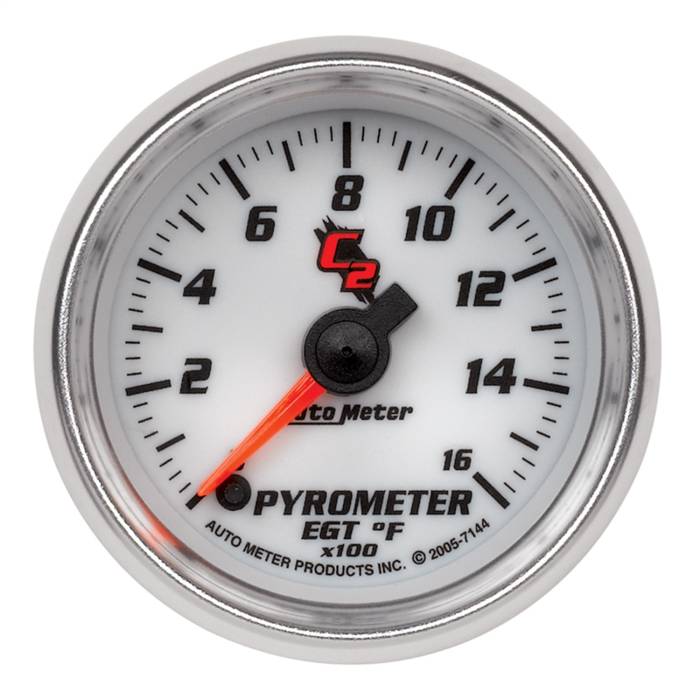 AutoMeter - AutoMeter C2 Electric Pyrometer Gauge Kit 7144