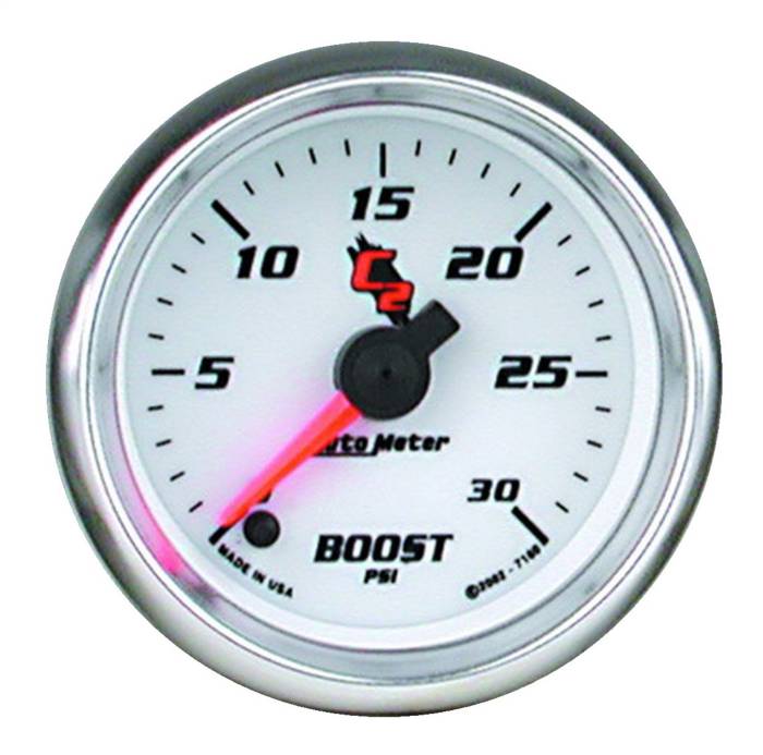 AutoMeter - AutoMeter C2 Electric Boost Gauge 7160