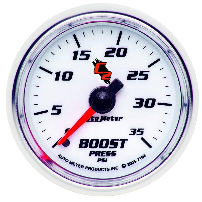 AutoMeter - AutoMeter C2 Mechanical Boost Gauge 7104