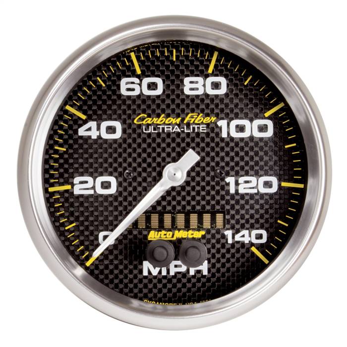 AutoMeter - AutoMeter Carbon Fiber Speedometer 4881