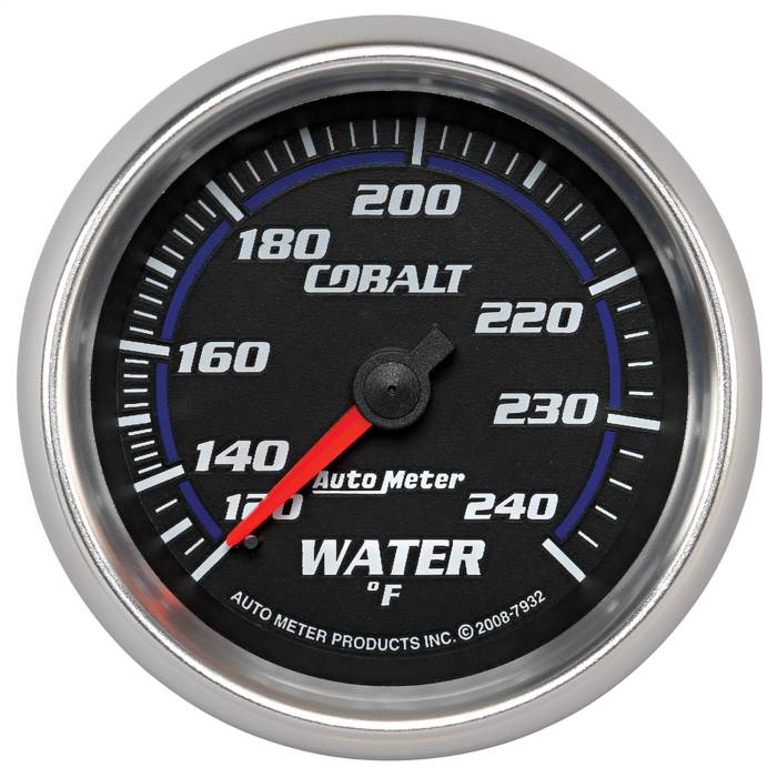 AutoMeter - AutoMeter Cobalt Mechanical Water Temperature Gauge 7932