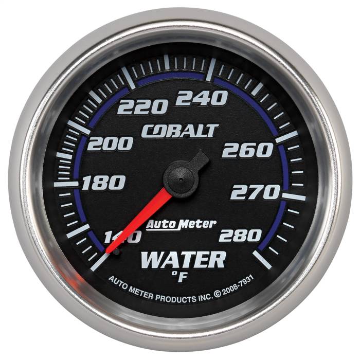 AutoMeter - AutoMeter Cobalt Mechanical Water Temperature Gauge 7931