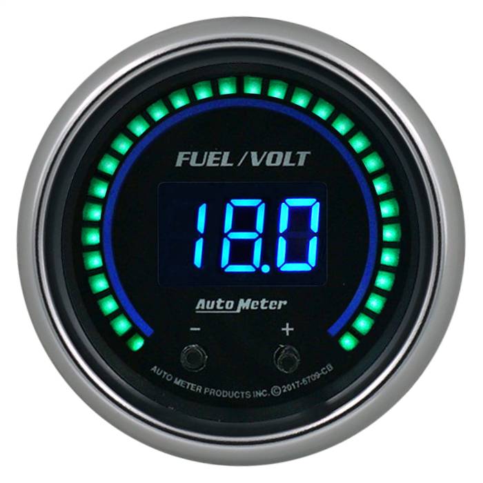 AutoMeter - AutoMeter Cobalt Elite Digital Fuel Level/Voltage Gauge 6709-CB