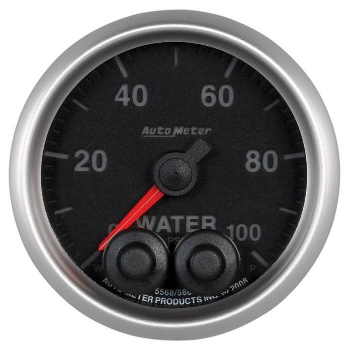 AutoMeter - AutoMeter Elite Series Water Pressure Gauge 5668