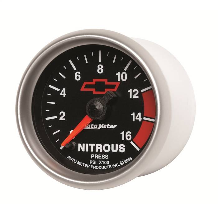 AutoMeter - AutoMeter GM Series Electric Nitrous Pressure Gauge 3674-00406