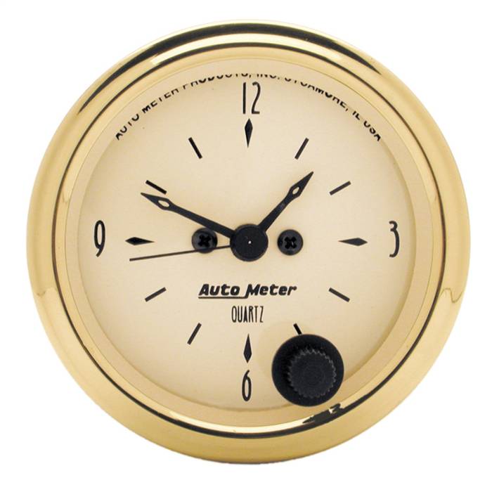 AutoMeter - AutoMeter Golden Oldies Clock 1586