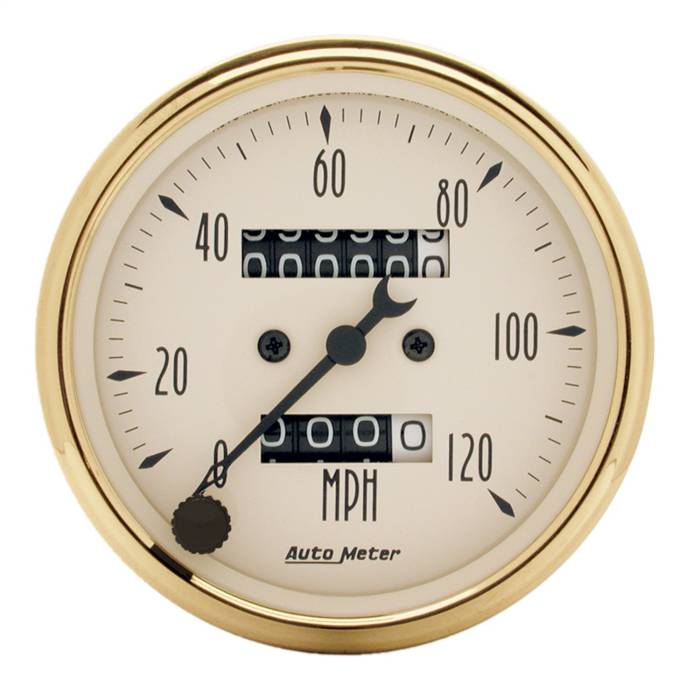 AutoMeter - AutoMeter Golden Oldies Mechanical Speedometer 1593