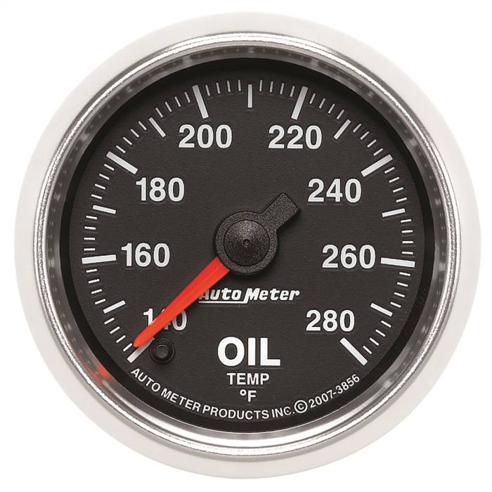 AutoMeter - AutoMeter GS Electric Oil Temperature Gauge 3856