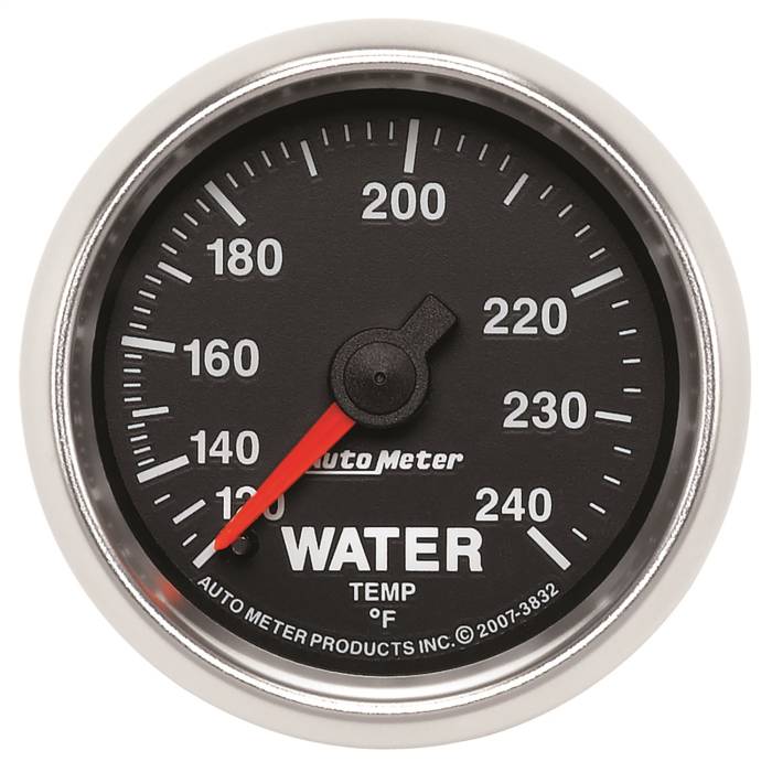 AutoMeter - AutoMeter GS Mechanical Water Temperature Gauge 3832