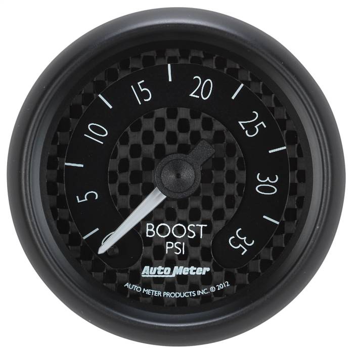 AutoMeter - AutoMeter GT Series Mechanical Boost Gauge 8004