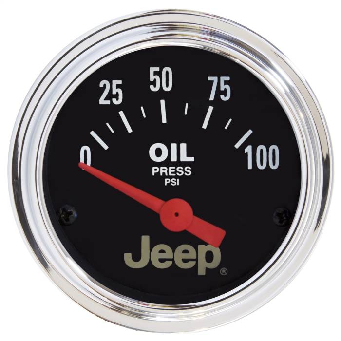 AutoMeter - AutoMeter Jeep Electric Oil Pressure Gauge 880240