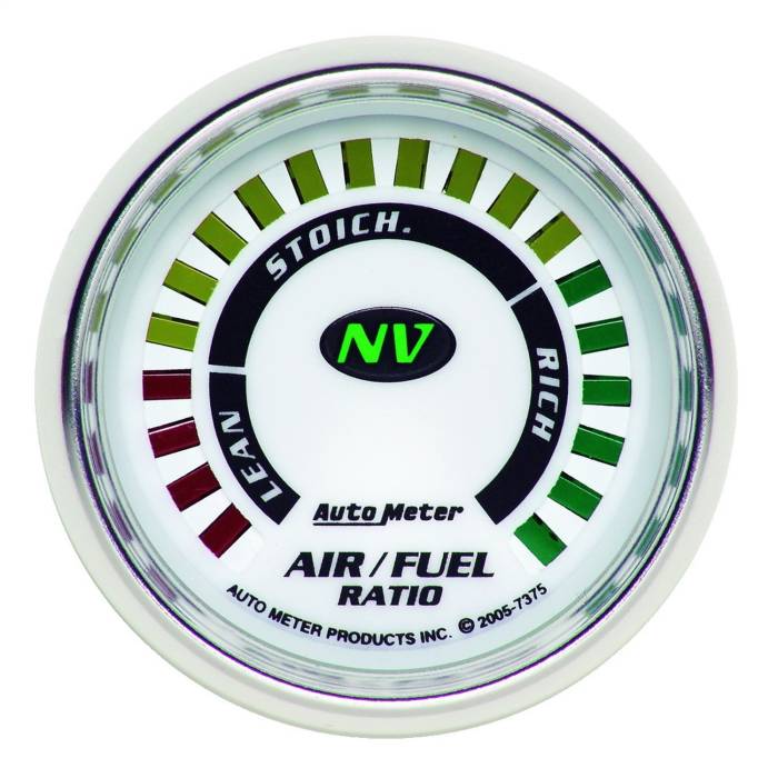 AutoMeter - AutoMeter NV Electric Air Fuel Ratio Gauge 7375
