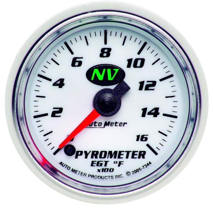 AutoMeter - AutoMeter NV Electric Pyrometer Gauge Kit 7344