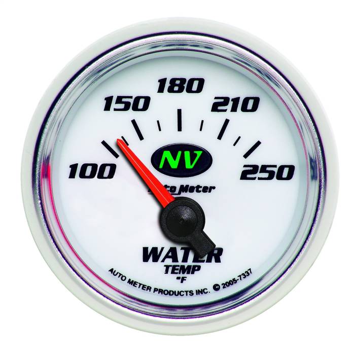 AutoMeter - AutoMeter NV Electric Water Temperature Gauge 7337