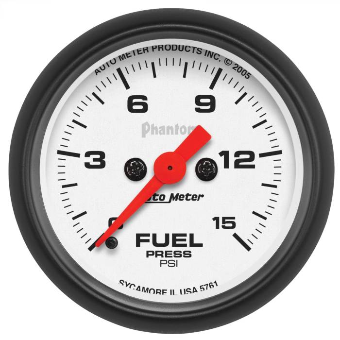 AutoMeter - AutoMeter Phantom Electric Fuel Pressure Gauge 5761