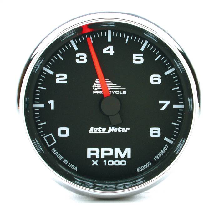 AutoMeter - AutoMeter Pro-Cycle Tachometer 19306