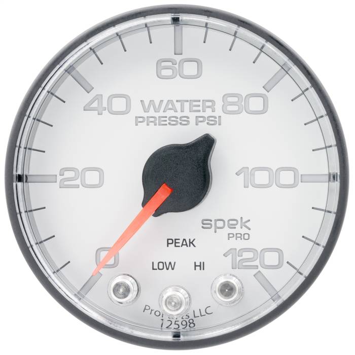AutoMeter - AutoMeter Spek-Pro Electric Water Pressure Gauge P345128
