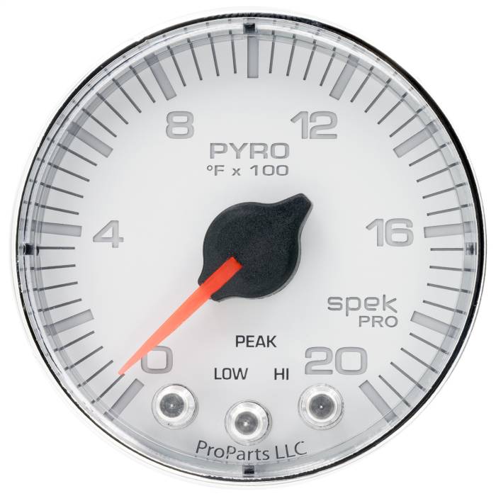 AutoMeter - AutoMeter Spek-Pro EGT Pyrometer Gauge Kit P310118