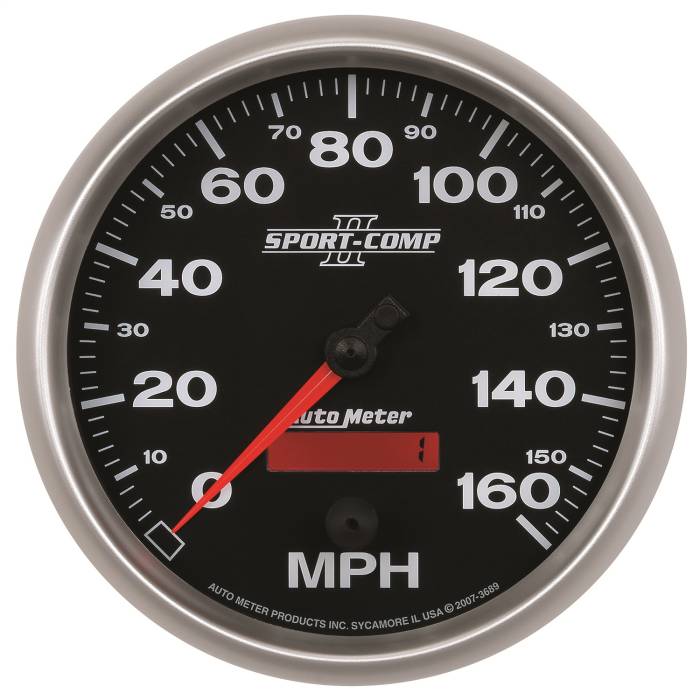 AutoMeter - AutoMeter Sport-Comp II Programmable Speedometer 3689