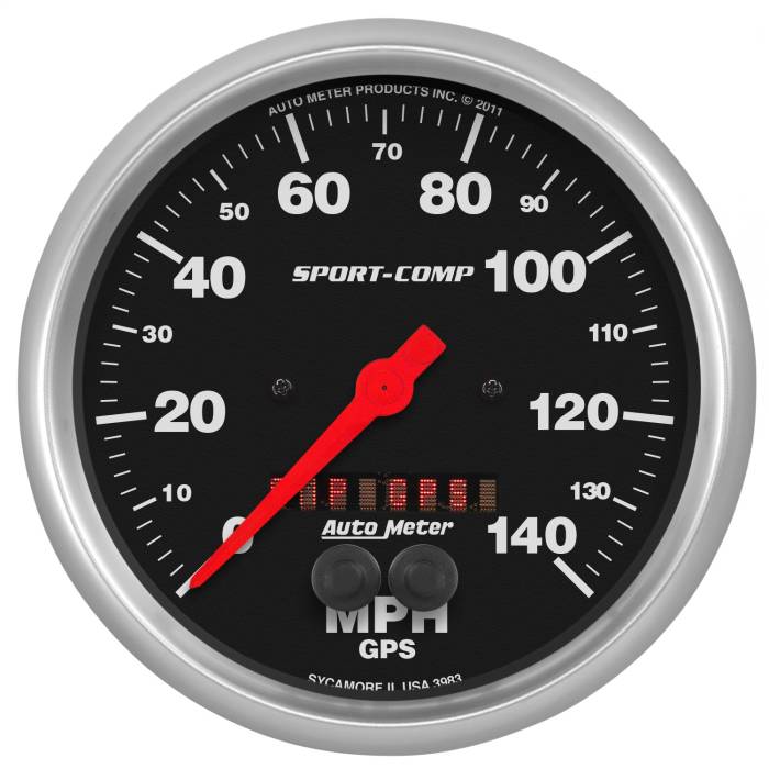 AutoMeter - AutoMeter Sport-Comp GPS Speedometer 3983