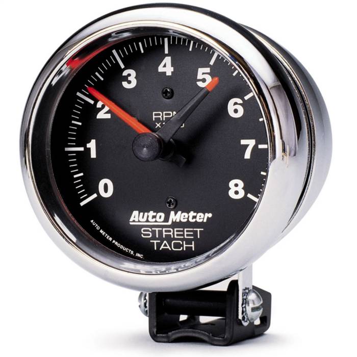 AutoMeter - AutoMeter Traditional Chrome Tachometer 2895
