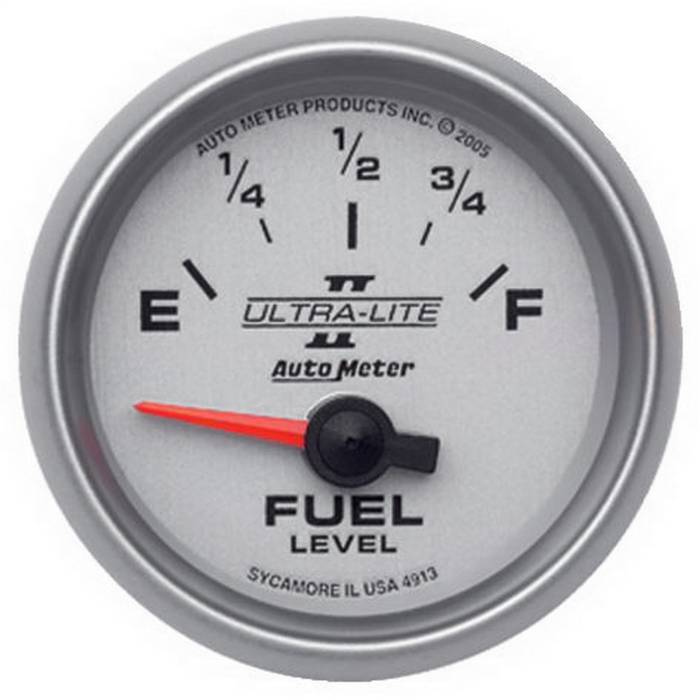 AutoMeter - AutoMeter Ultra-Lite II Electric Fuel Level Gauge 4913