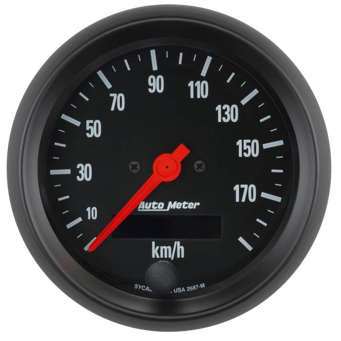 AutoMeter - AutoMeter Z-Series Electric Programmable Speedometer 2687-M