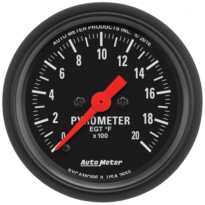 AutoMeter - AutoMeter Z-Series Electric Pyrometer Gauge Kit 2655