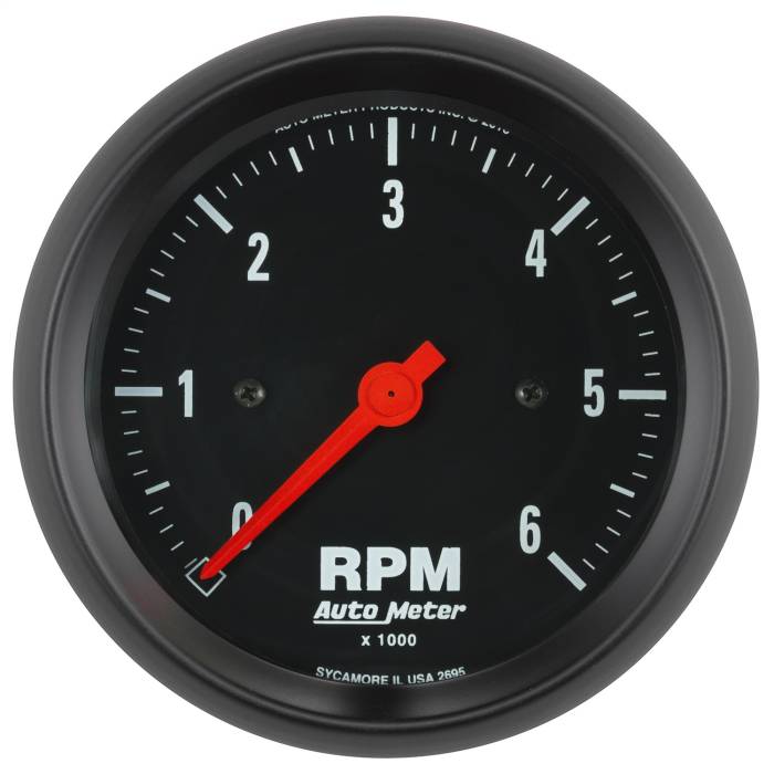 AutoMeter - AutoMeter Z-Series In-Dash Electric Tachometer 2695