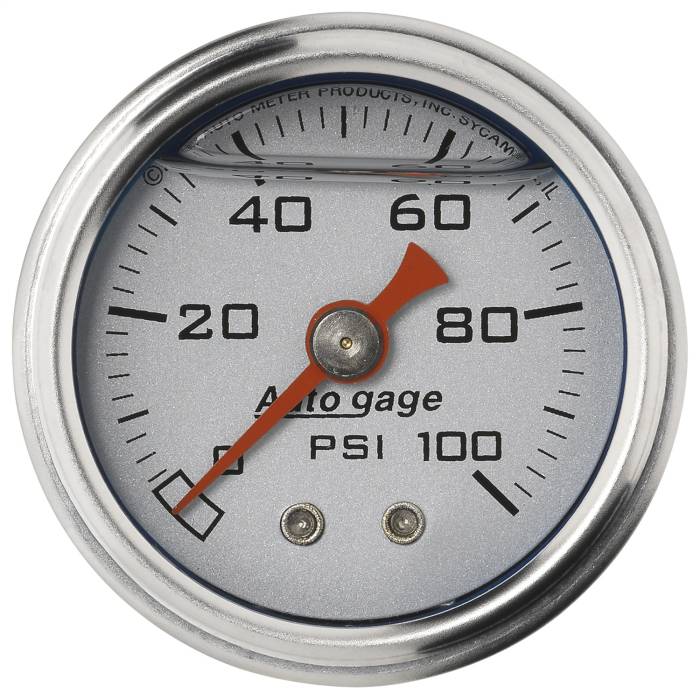 AutoMeter - AutoMeter Sport-Comp Mechanical Fuel Pressure Gauge 2180