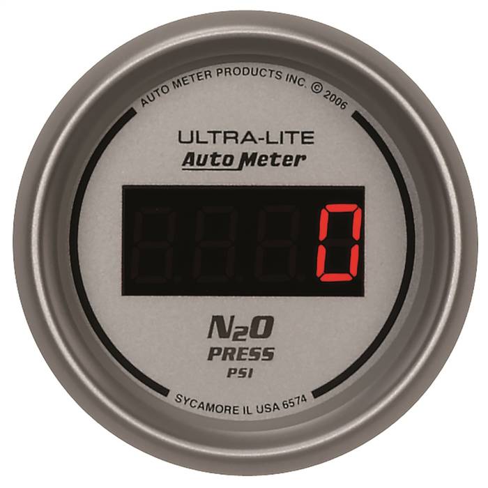 AutoMeter - AutoMeter Ultra-Lite Digital Nitrous Pressure Gauge 6574