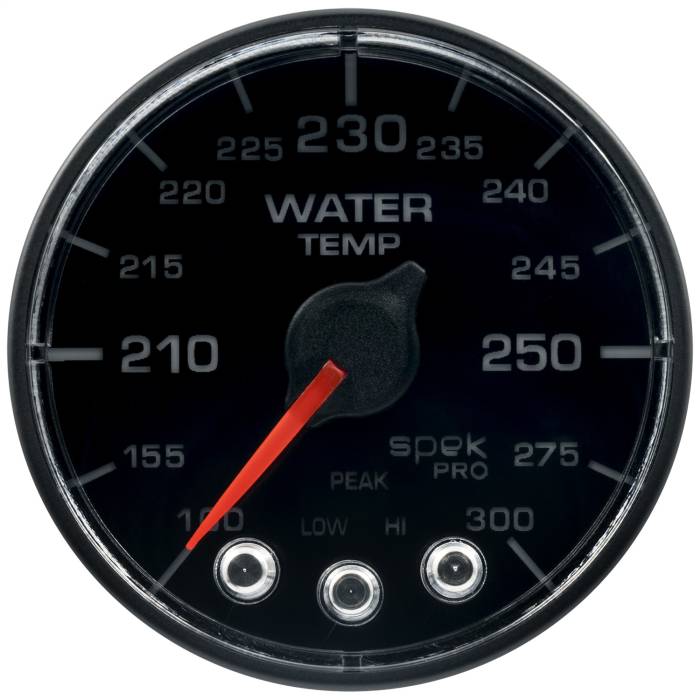 AutoMeter - AutoMeter Spek-Pro NASCAR Water Temperature Gauge P546328-N2
