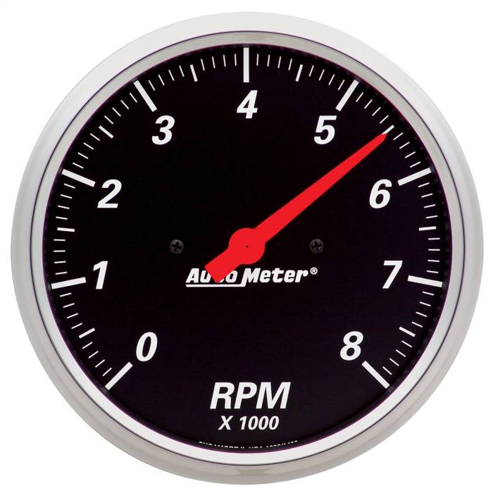 AutoMeter - AutoMeter Designer Black Street Rod Tachometer 1499