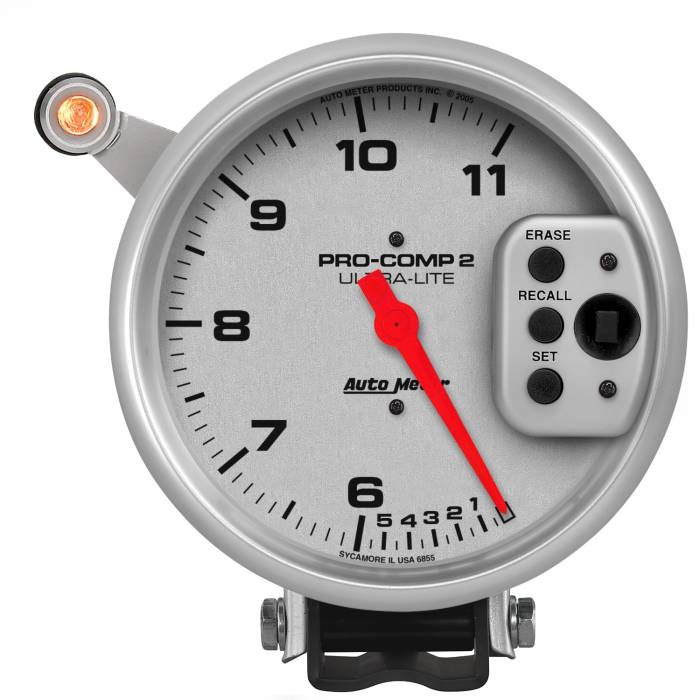 AutoMeter - AutoMeter Ultra-Lite Dual Range Tachometer 6855