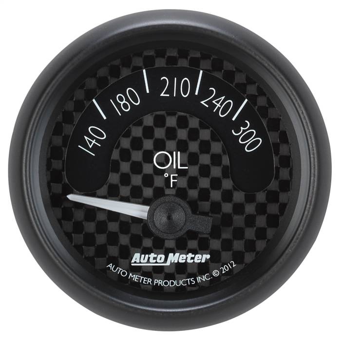 AutoMeter - AutoMeter GT Series Electric Oil Pressure Gauge 8048