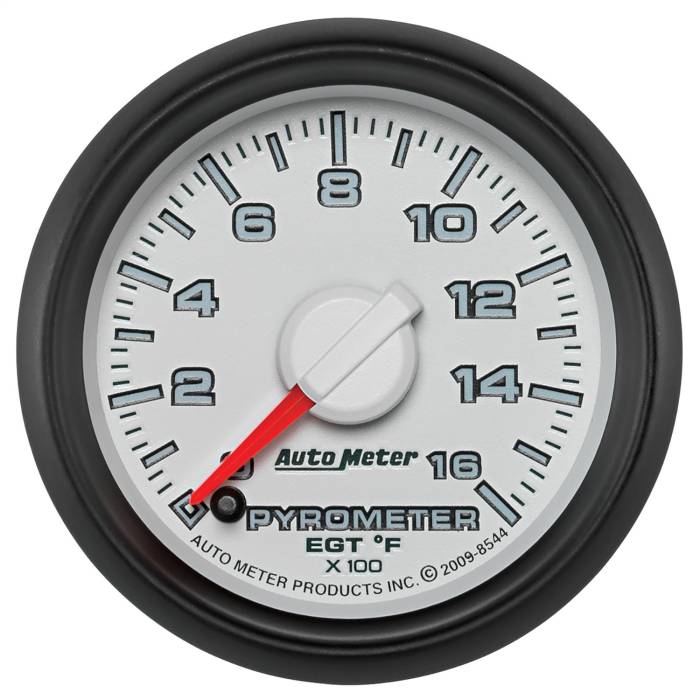 AutoMeter - AutoMeter Gen 3 Dodge Factory Match Pyrometer/EGT Gauge Kit 8544
