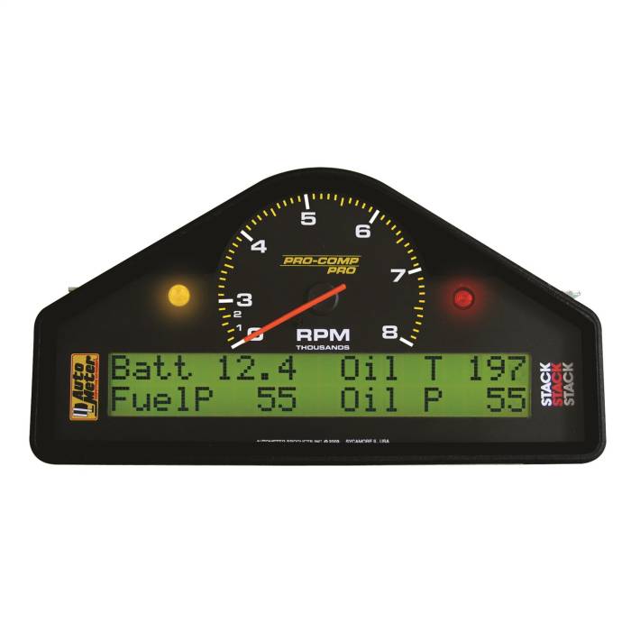 AutoMeter - AutoMeter Pro-Comp Pro Digital Race Tach/Speedo Combo 6012