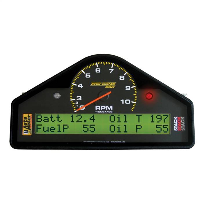 AutoMeter - AutoMeter Pro-Comp Pro Digital Race Tach/Speedo Combo 6013