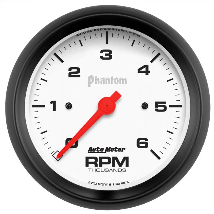 AutoMeter - AutoMeter Phantom II In-Dash Tachometer 5875