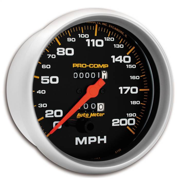 AutoMeter - AutoMeter Pro-Comp Mechanical In-Dash Speedometer 5156
