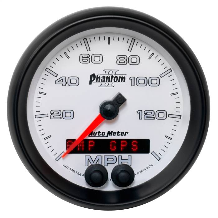 AutoMeter - AutoMeter Phantom II GPS Speedometer 7580
