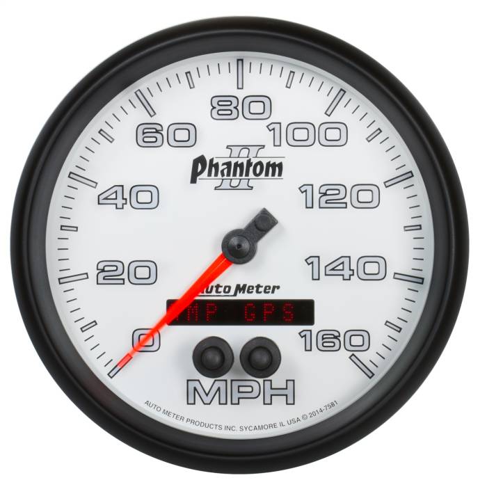 AutoMeter - AutoMeter Phantom II GPS Speedometer 7581
