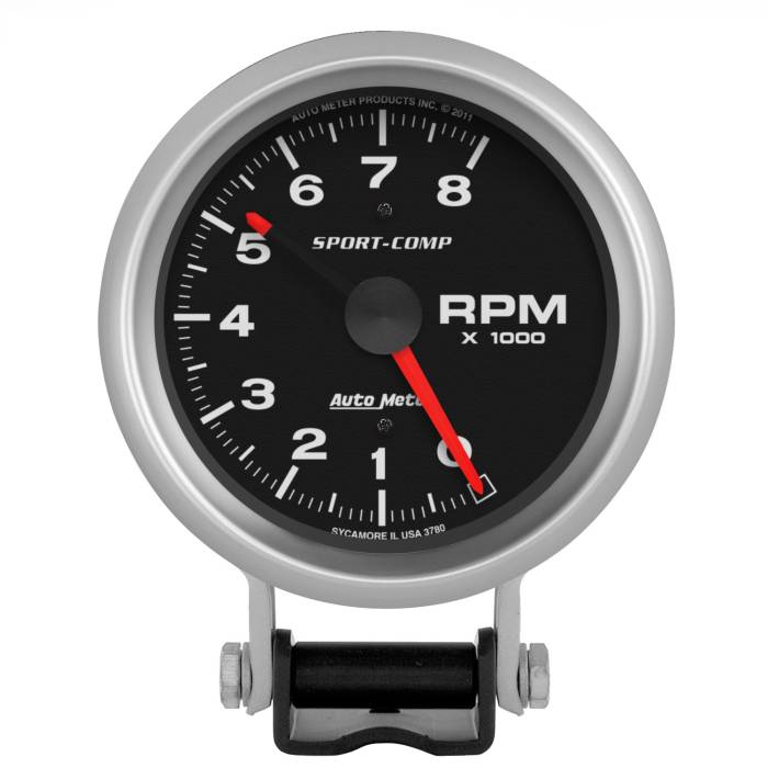 AutoMeter - AutoMeter Sport-Comp Standard Tachometer 3780