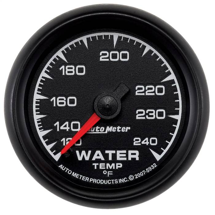 AutoMeter - AutoMeter ES Mechanical Water Temperature Gauge 5932
